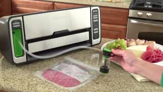 Retractable Handheld Sealer  FoodSaver® [upl. by Oznarol]