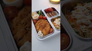 Pack my lunchbox with me 🍱 asmr lunch bento shorts [upl. by Nauqan]