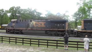 Railfanning And Foaming At The Folkston Railwatch Part 3 4216 [upl. by Irrac]