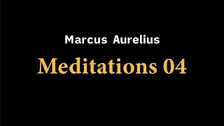 Marcus Aurelius Meditations 04 read in reconstructed Ancient Attic Greek by Ioannis Stratakis [upl. by Yaras]