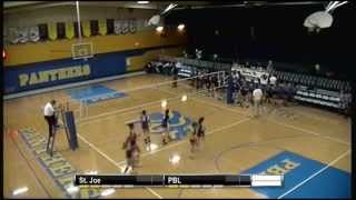 Varsity Volleyball PBL vs St JosephOgden [upl. by Underwood]