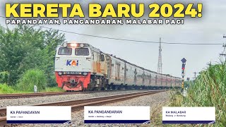 INILAH 3 KERETA TERBARU DI TAHUN 2024 BERIKUT JADWALNYA  Membahas Kereta Api Baru Di Tahun 2024 [upl. by Ykroc]