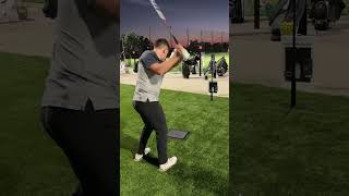 Play Golf Anywhere with The Golf Daddy Simulator golf [upl. by Xylia597]