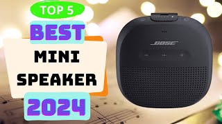 5 Best Mini Speaker 2024  The 2024 Top 5 Picks [upl. by Gayler191]