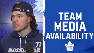 Maple Leafs Media Availability  Pregame vs Utah Hockey Club  November 24 2024 [upl. by Straub326]