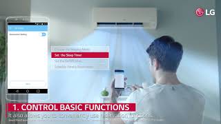 LG Air Conditioning  WiFi Control [upl. by Eniaral]