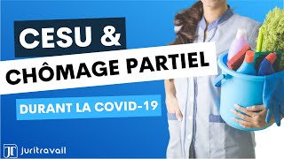 CESU Pajemploi et chômage partiel en période de Covid19  comment ça marche  par Juritravail [upl. by Evelunn607]