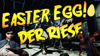 Easter Egg Der Riese Black Ops 1 ESPAÑOL  quotPlanta Carnívoraquot  Black Ops Zombies Easter Egg [upl. by Ahsinut]