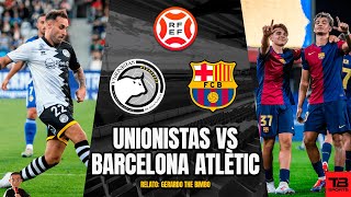 🔴 UNIONISTAS DE SALAMANCA VS BARCELONA ATLÈTIC  1RA FEDERACIÓN 2425 🎙️ RELATO EN VIVO 🎙️ TB SPORTS [upl. by Duarte]