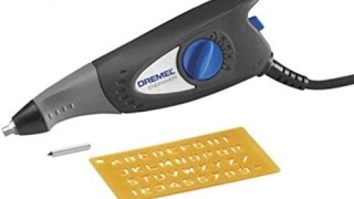 How To Use The Dremel Engraver [upl. by Lotus]