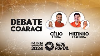 Debate Eleitoral  Coaraci BA  26092024 [upl. by Corene]