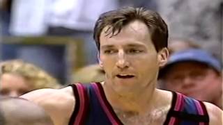 Shaquille ONeal Dunks on Chris Dudley Hilarious [upl. by Nap]