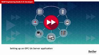 Setting up an OPC UA Server application – Video 6 by Beijer Electronics [upl. by Nylleoj415]