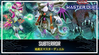 Subterror  Control  FaceDown Opponent Monster  Ranked Gameplay YuGiOh Master Duel [upl. by Lupiv]