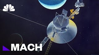 How Far Into Space Is NASAs Voyager 2 Right Now Very Very Very Far  Mach  NBC News [upl. by Anayek]