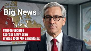 Canada update  Express Entry Draw invites 1500 PNP candidates 910 October 2024 [upl. by Sacksen]