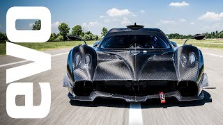 Pagani Huayra R goes testing behind the scenes  evo DIARIES [upl. by Swaine]