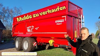 LohnerVLOGSpezial Zu verkaufen Krampe Wannenkipper Big Body 790 Carrier Vollaustattung Muldenkipper [upl. by Rosenkrantz]