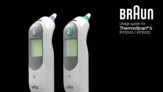 Instructions for using Kaz Braun ThermoScan 5 Ear Thermometer [upl. by Anjanette]