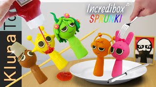 Delicious Incredibox Sprunki meat skewers for lunch Sprunki ASMR MUKBANG for Kluna Tik Style [upl. by Nestor511]