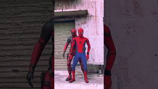 Deadpool and Spiderman dance🔥 Dheere Dheere song Deadpool Dancing  AI  Animation  Marvel  NTR [upl. by Adda]