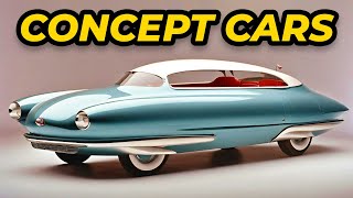 10 Futuristic American Concept Cars Of The 1950s And 60s [upl. by Gnat571]