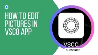 how to edit pictures and videos in VSCO app vsco videoediting pictures edit [upl. by Worl]