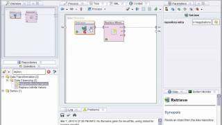 Missing Values using RapidMiner [upl. by Berlinda]