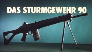 Sturmgewehr 90  SIG SG 541  SG 550 VINTAGE FILM w Subtitles [upl. by Goodard999]