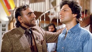 चमड़ी उधेड़ दूंगा तेरी अगर Court में मुँह खोला तो  Amrish Puri Dhamakedar Action  Tridev Movie Scene [upl. by Jenness]