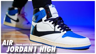 Air Jordan 1 High Travis Scott X Fragment [upl. by Ennayrb932]