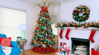 Designer Christmas Tree Decorating Ideas [upl. by Ylrebmi191]