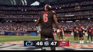 Peach Bowl Miracle College football 25 [upl. by Eentruok767]