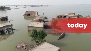 Worlds hottest city in Pakistan now under water [upl. by Aicina]