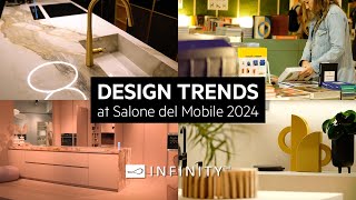 BEST INTERIOR DESIGN TRENDS at Milan Design Week 2024 [upl. by Oinesra]