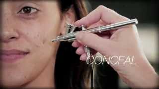 How to Use Airbrush for Flawless Makeup Application  KETT Airbrush Level 1  musebeautypro [upl. by Egnalos]