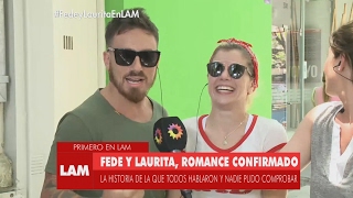 Romance confirmado Fede Bal y Laurita Fernández al fin juntos [upl. by Artimid]