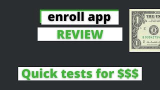 Enroll App  Honest Review if You Want to Test Websites [upl. by Aloysius]