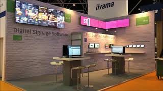 mdt Medientechnik GmbH  Digital Signage Software  ISE 2019 in Amsterdam [upl. by Ayrotal]