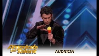 Lioz Shem Tov Funny Magician Makes the Judges LOL on Americas Got Talent [upl. by Araid955]