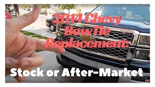 2014 Chevy Silverado Debadging Should you or should you not atttempt this yourself [upl. by Etteloiv]