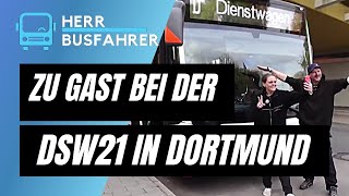 zu Gast bei der DSW21 in Dortmund HerrBusfahrer VLog StadtwerkeDO [upl. by Ambrosi]