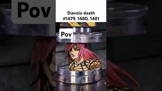 Diavolo death 1479 to 1481 pov 😭 jjba goldenwind diavolo jojosbizzareadventure memes [upl. by Marba537]