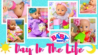 💖Baby Born Soft Touch Baby Doll Ella ☀️Day In The Life SuperCompilation🌈 [upl. by Persons723]