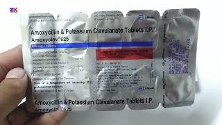 Amoxyclav 625Mg Tablet  Amoxicillin and Potassium Clavulanate Tablet  Amoxicillin 625mg Tablet Use [upl. by Sihonn831]