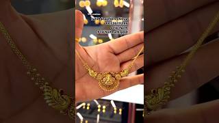 ♥️✨ So beautiful light weight gold necklace design only 7 grams necklace viralvideo goldjewellery [upl. by Anelav97]