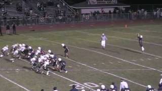 Wyoming Area vs Pittston Area 4th Qtr October 31 2008 [upl. by Eilsehc]