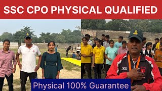 SSC CPO Physical qualified  Physical 100  Guarantee [upl. by Eniowtna912]