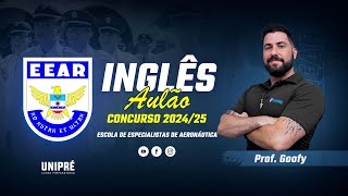 EEAR 2024  Revisão Final de Inglês [upl. by Ahsa]