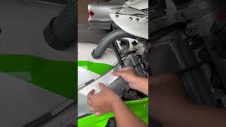 Kawasaki ZXR 750 J2  Pasang Sticker Pabrikan [upl. by Joanie899]